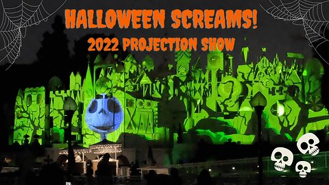 It's A Small World Halloween Projection Show- 2022