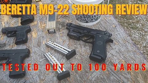 Beretta M9-22 REVIEW and RANGE test