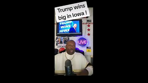 Trump wins big im IOWA