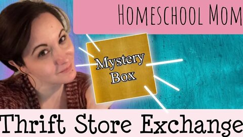 Homeschool Thrift Exchange Haul / Thrift Store Exchange Haul / Homeschool Mom Thrift Hall