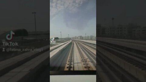 Dubai from Metro
