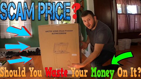 Single Door Chest Freezer Unbox And Review Video - Midea MRC04M3AWW 3.5 Cubic Feet
