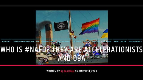 Who Is NAFO? They Are Accelerationism and Order Of Nine Angels