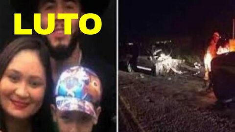 NOTICIA TRISTE Cantor Piettro Dias, esposa e filho faleceu em acidente de carro