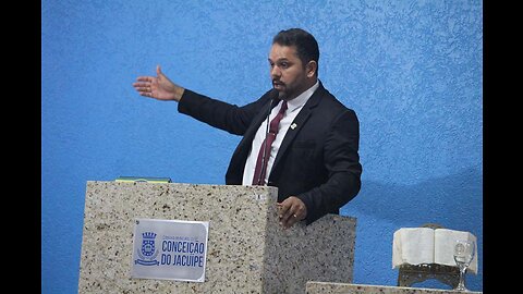 Vereador Rafael Brito está com vergonha da administração e da iluminação de Conceição do Jacuípe