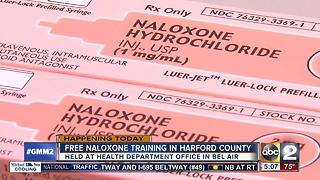 Harford County offers free naloxone training