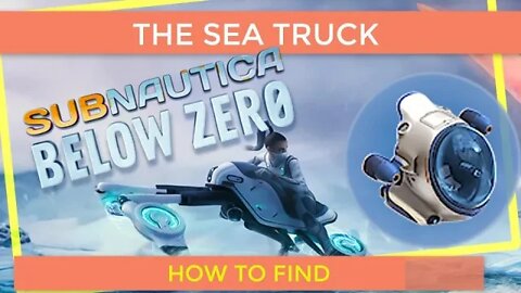 Subnautica Below Zero finding SEA TRUCK Fragments #subnauticabelowzero