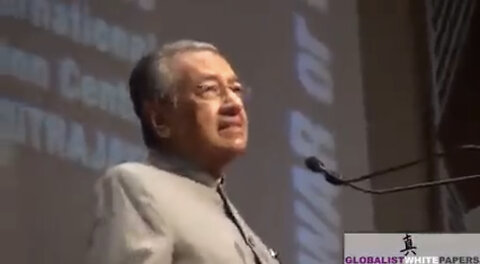 Former PM of Malaysia Spoke Accurately About the New World Order in 2015