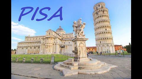 Pisa 🇮🇹 Italy tour Vlog 2023 4k 🌍 Discovering the Secrets of this Fascinating City