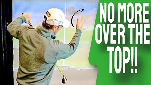 Over The Top Golf Swing NO MORE | 3 EASY Keys To Straighter Golf Shots