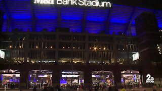 Fans come out in droves to support the Ravens in their Monday Night Football showdown