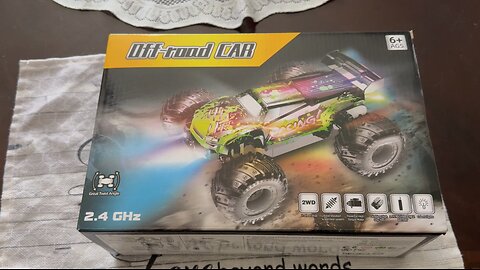 BAZOLOTA All Terrain RC Cars with Colorful Led Lights