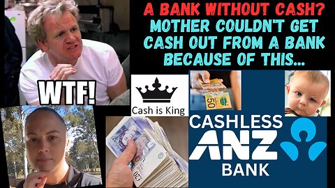 Cashless Banks?? People refused cash out at Banks because of this...