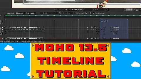 Timeline tutorial - Moho pro 13.5