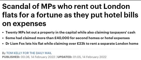 'MP EXPENSES' - PART ONE - 'LANDLORD MPS' 👀💊💊💥💥📢📢