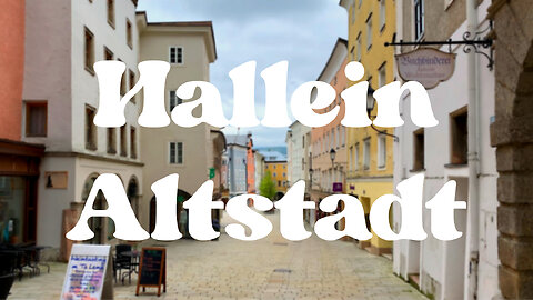 Walking in Hallein Altstadt (Old Town), Austria｜May 2023