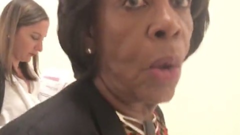 Investigative Journalist Confronts Maxine Waters In Halls of Congress!