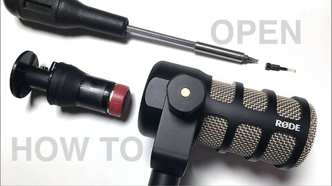 How To Take Apart The Rode Podmic (DIY Grounding Issue Fix)