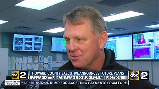 Howard County Executive Allan Kittleman announces re-election
