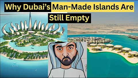 Why Dubai's manmade island is still empty. #dubai #manmadeisland