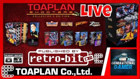 Toaplan Collection By RetroBit Live Review Featuring Gameplay (Retro-Bit)