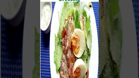 Keto Bacon Salad Recipes with Ranch Dressing Recipes - Easy To Make & Low Carb #shorts