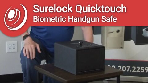 Surelock QTV300DB Quicktouch Biometric Handgun Safe Review
