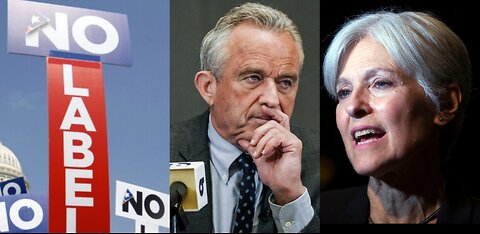 No Labels Abandons Plans For 2024 Run & Democrats Now Attack RFK Jr., Dr. Stein, & Third-Parties