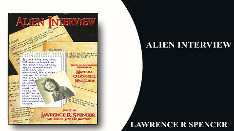 Alien Interview - presentation by editor Lawrence Spencer