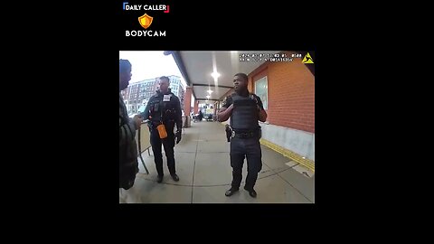 Bodycam: Man goes bananas after being called a thiief. Threatens to shoot the store manager..