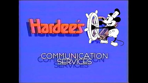 Hardee's Communication Services Logo Blooper (11824A)