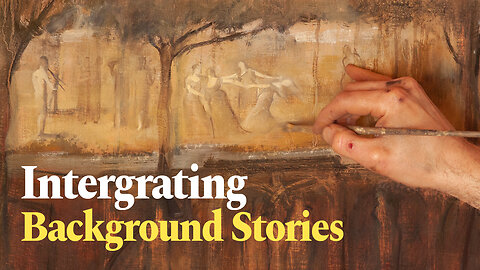 Integrating the Background Stories | Sebastian Salvo Paints a Two-Figure Composition (Pt. 3)