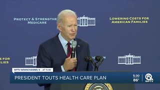 President Biden touts plan to fight inflation, preserve Social Security