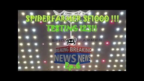 SpiderFarmer SF1000 Testing 123! EP.6 "Bend Don't Break" #SF1000 #SPIDERFARMER 💪🐐🏴‍☠️💨💨🔨 #scrog