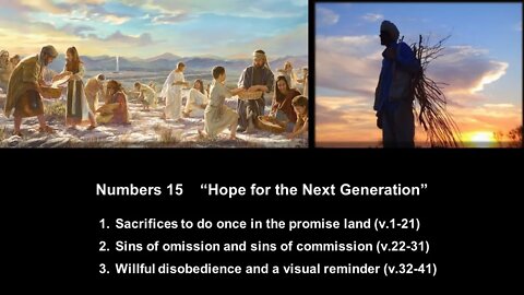 Numbers 15 "Hope for the Next Generation" - Calvary Chapel Fergus Falls