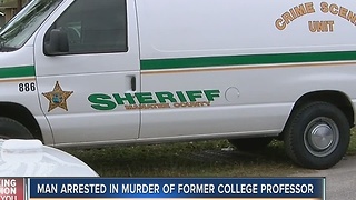 Murder arrest of former college professor