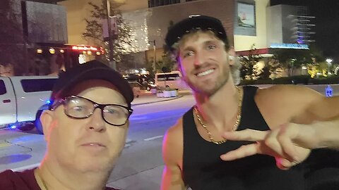 WWE RAW where I Met Jake Paul in Tampa, Florida @jakepaul