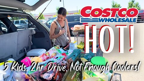 Enormous Costco Haul | Large Family Grocery Shopping