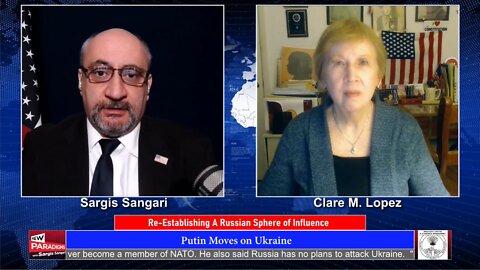 Clare Lopez: Lopez Liberty, Putin Moves on Ukraine, New Paradigms w/Sargis Sangari EP #81