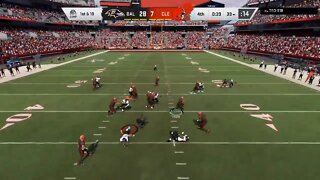 Big Run 61 Yards by Kareem Hunt for Touchdown! #KareemHunt #Madden20 #Browns