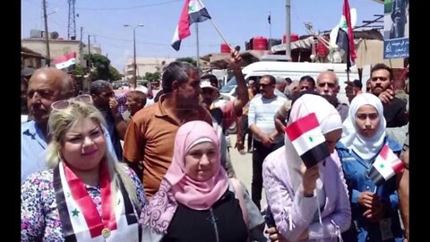 Turkish, US invasion, occupation & looting: Syrians rally to protest in Aleppo, Tell Rifaat