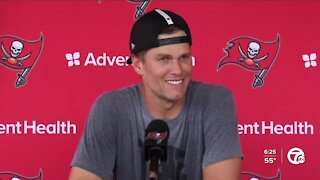 Tom Brady jokes about Michigan QBs vs. Ohio State QBs in NFL
