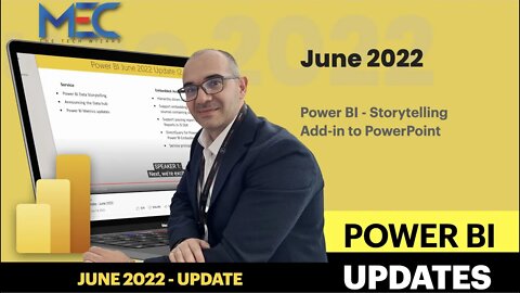 Power BI - June 2022 Update - Storytelling Add-in