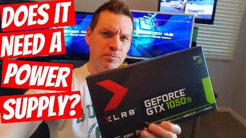 GTX 1050ti install: Does it need a power supply?