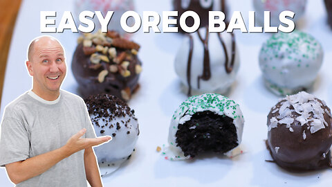 Oreo Balls | Chocolate Oreo Truffles Recipe