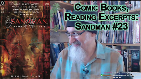 Comic Books, Reading Excerpts: Sandman #23: Season of Mists by Neil Gaiman, Lucifer, 1989 [ASMR]