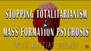Mattias Desmet - Stopping Totalitarianism And Mass Formation Psychosis