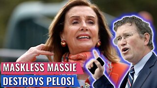 REPUBLICAN CONGRESSMAN STANDS OUTSIDE OF PELOSI’S OFFICE MASKLESS AND BRINGS THE HOUSE DOWN