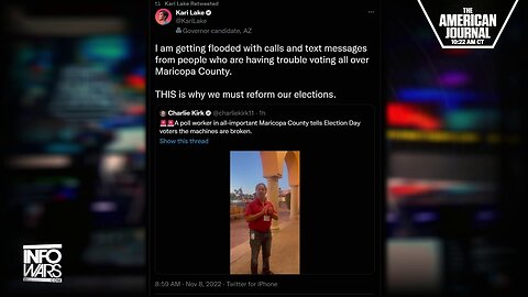 Important Maricopa County Starts Election Day With Massive Technical Failure and Expanded Report