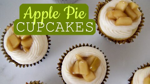 Spiced Apple Pie Cupcakes